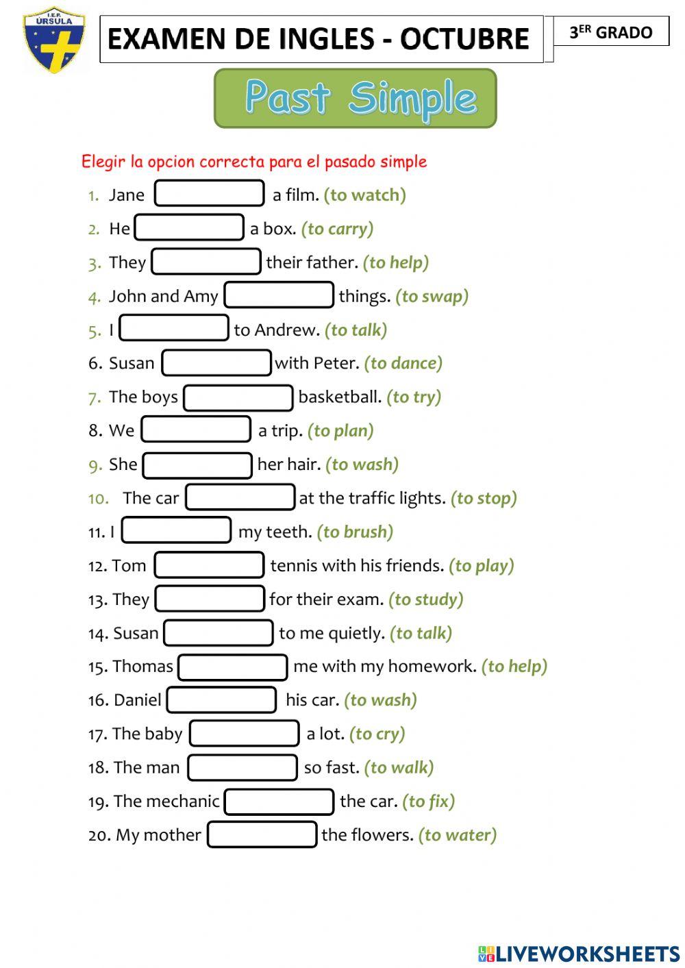 3 evaluacion OCTUBRE