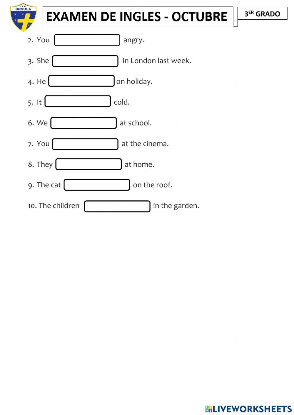 3 evaluacion OCTUBRE