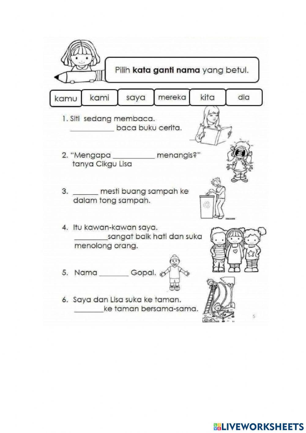 Kata ganti nama diri