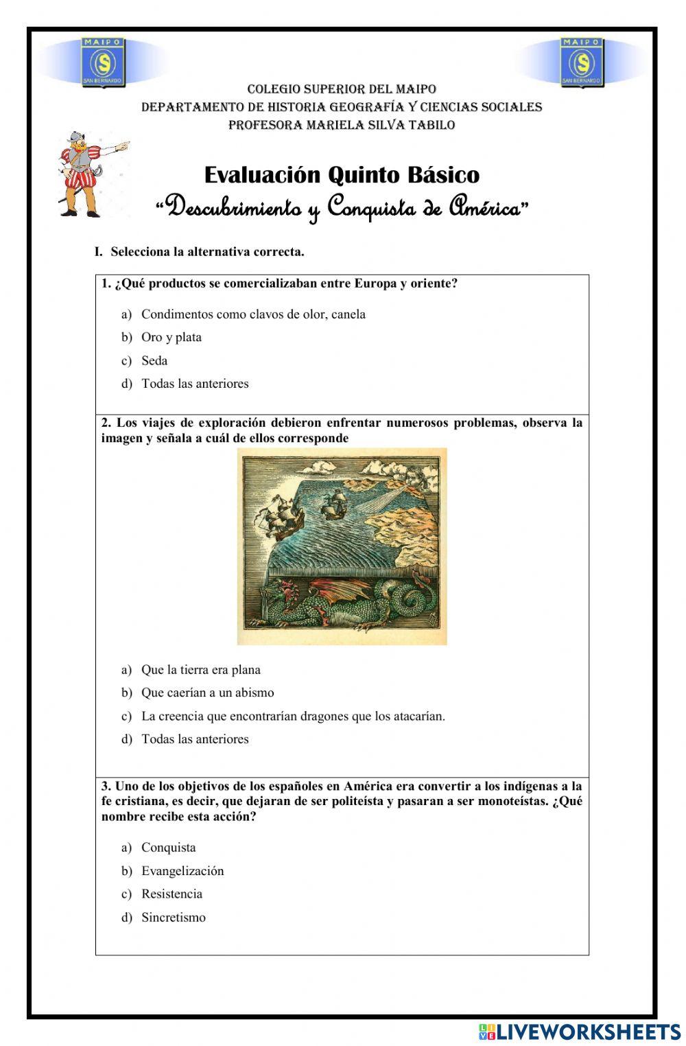 Descubrimiento y conquista