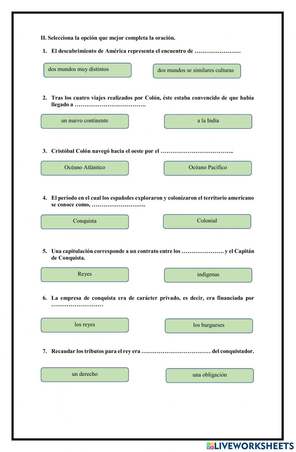 Descubrimiento y conquista