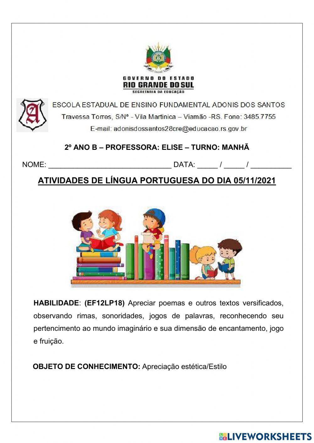 Aula 05 - Português