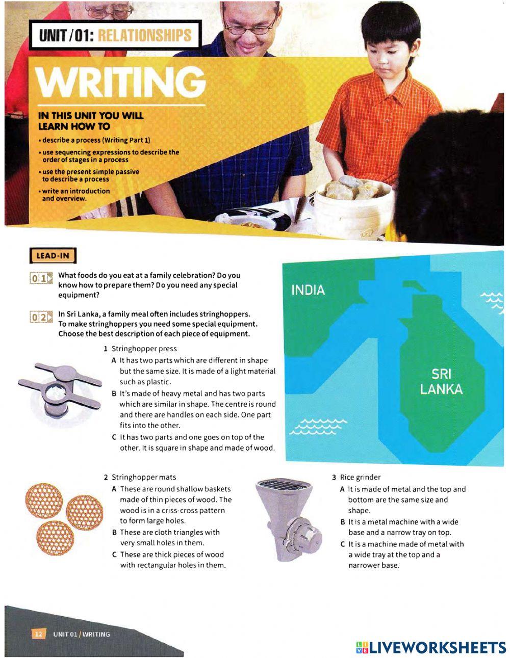 Mindset For IELTS 1-U1-WRITING Mindset For IELTS 1-U1-WRITING