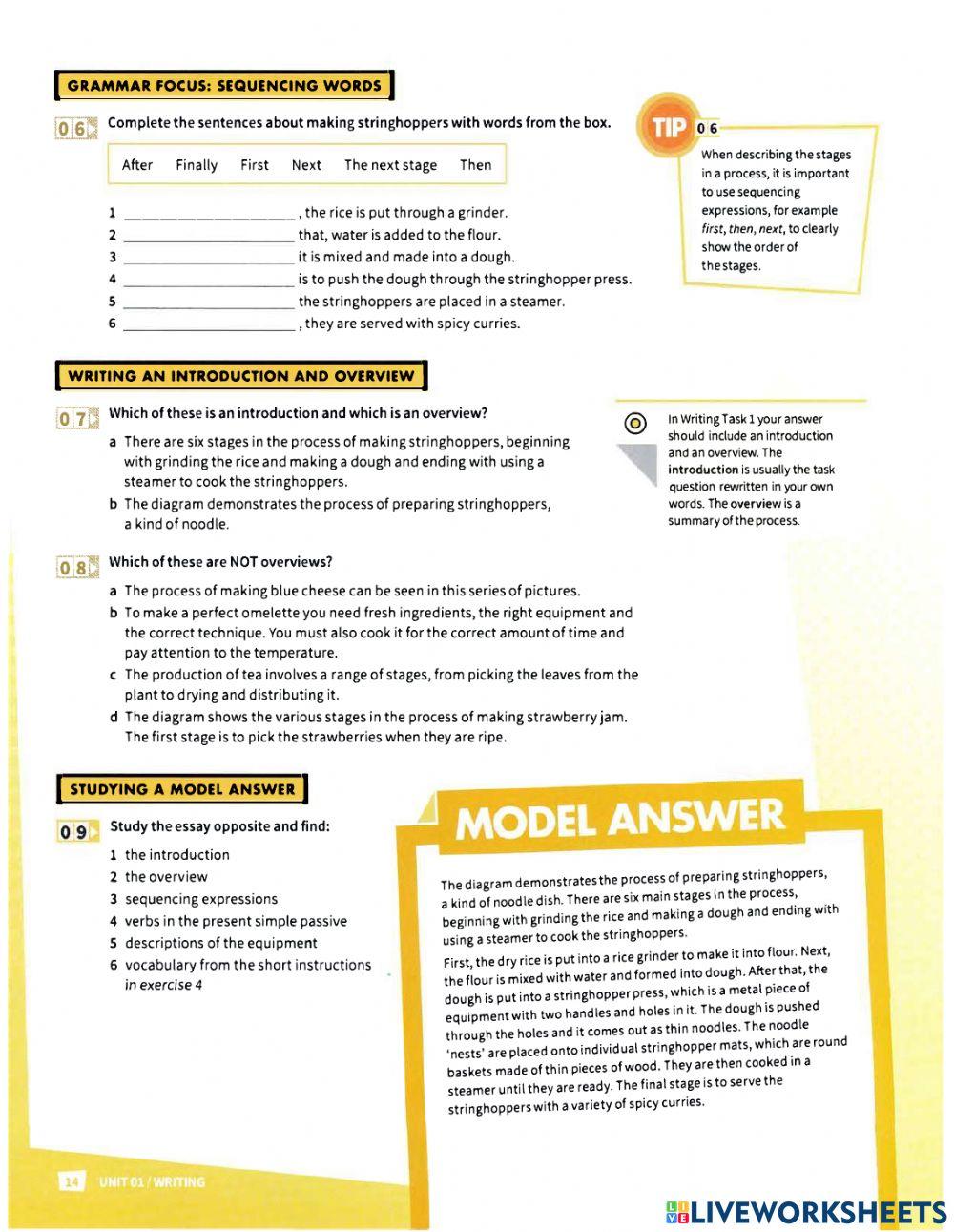 Mindset For IELTS 1-U1-WRITING Mindset For IELTS 1-U1-WRITING