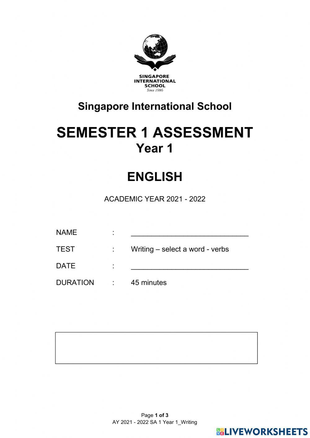 Writing Assessment Online Exercise Live Worksheets writing-benchmarks-the-complete-guide-marco-learning