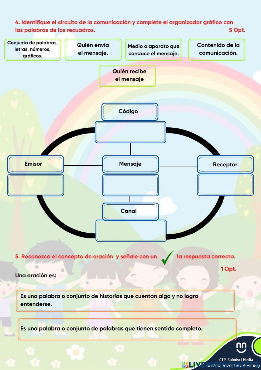 Evalaucion de lengua y literatura Evalaucion de lengua y literatura