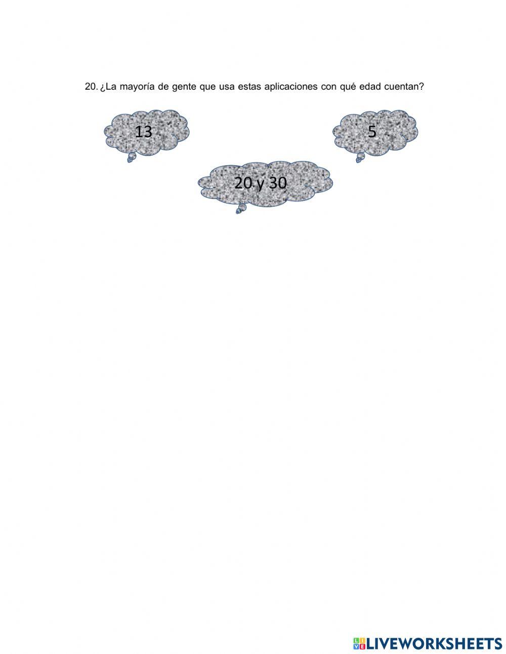 Cuestionario excel, word, power point