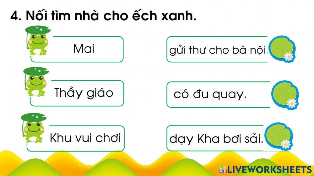 Phiếu ôn tập Tiếng Việt tuần 8