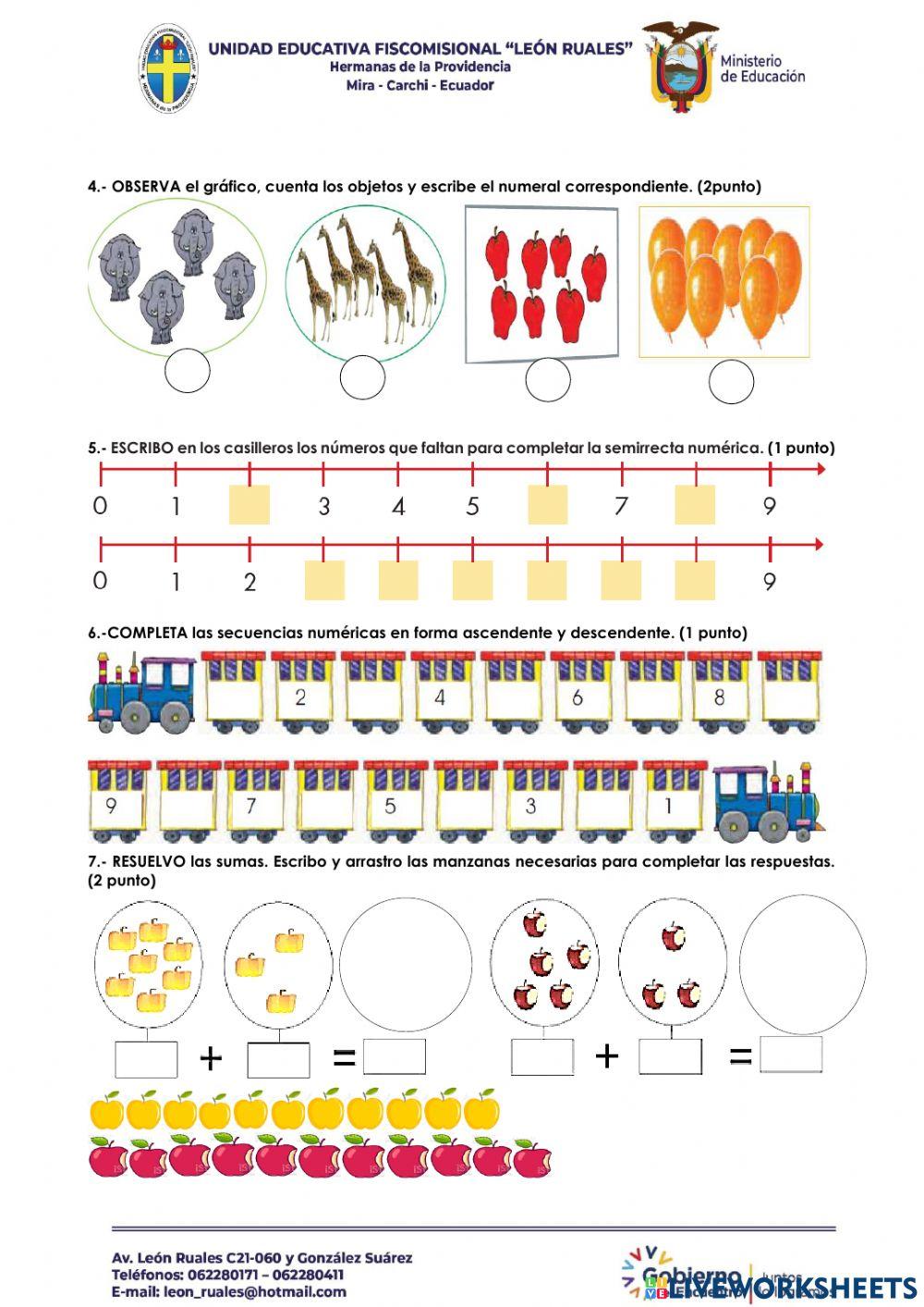 Evalaucion matematicas