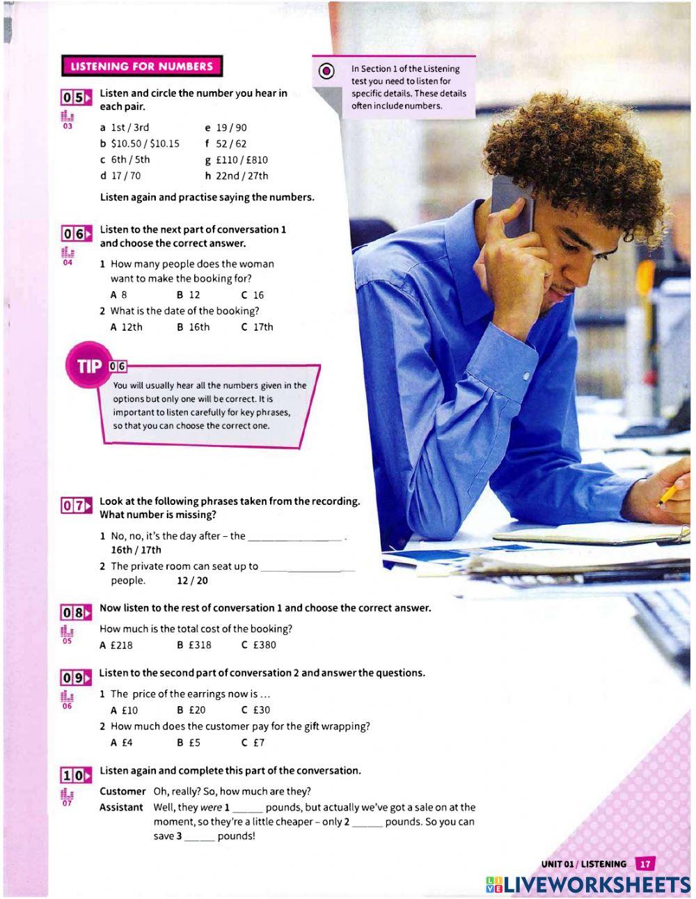 Mindset For IELTS 1-U1-LISTENING