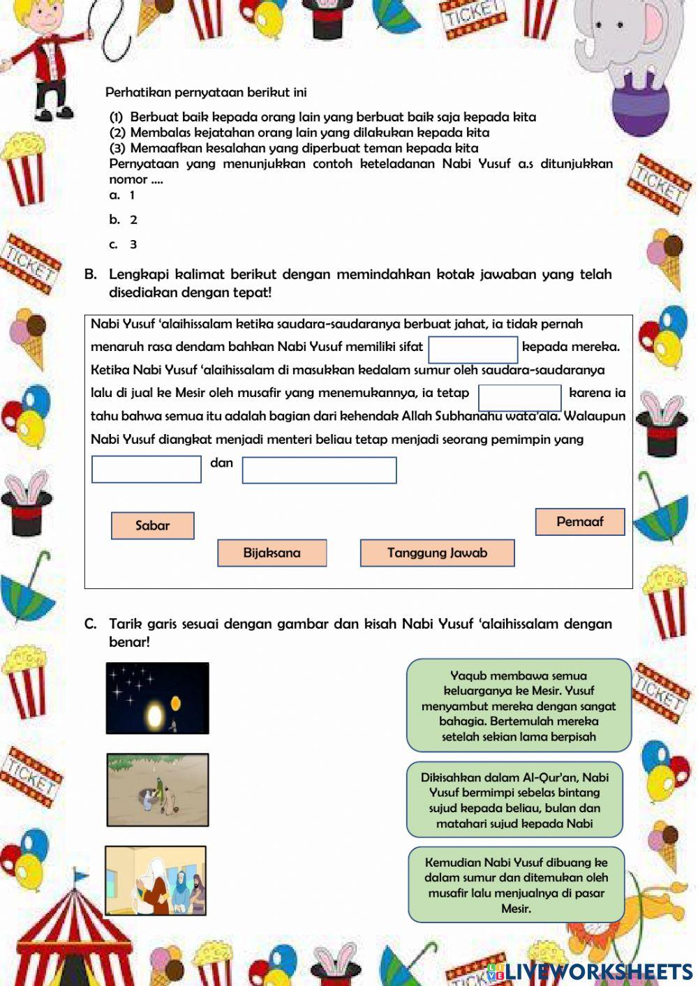 Kisah Nabi Yusuf a.s