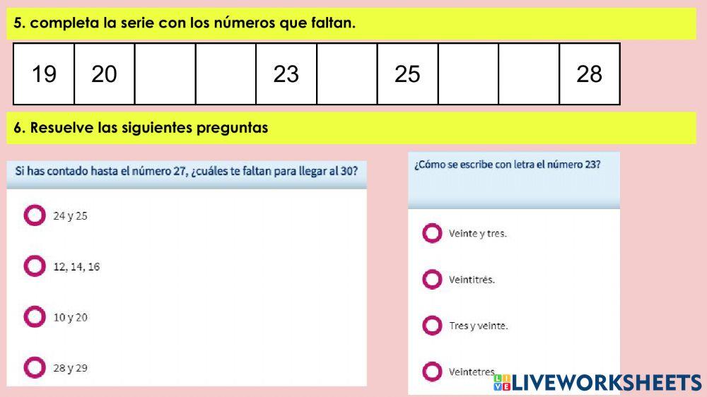 Matemáticas 1er trimestre