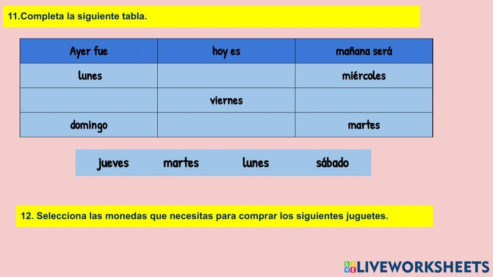 Matemáticas 1er trimestre