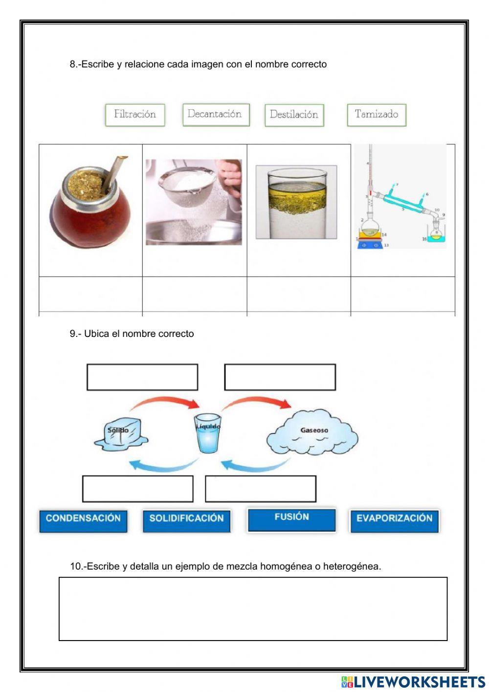 Examen mensual de ciencia y tecnologia