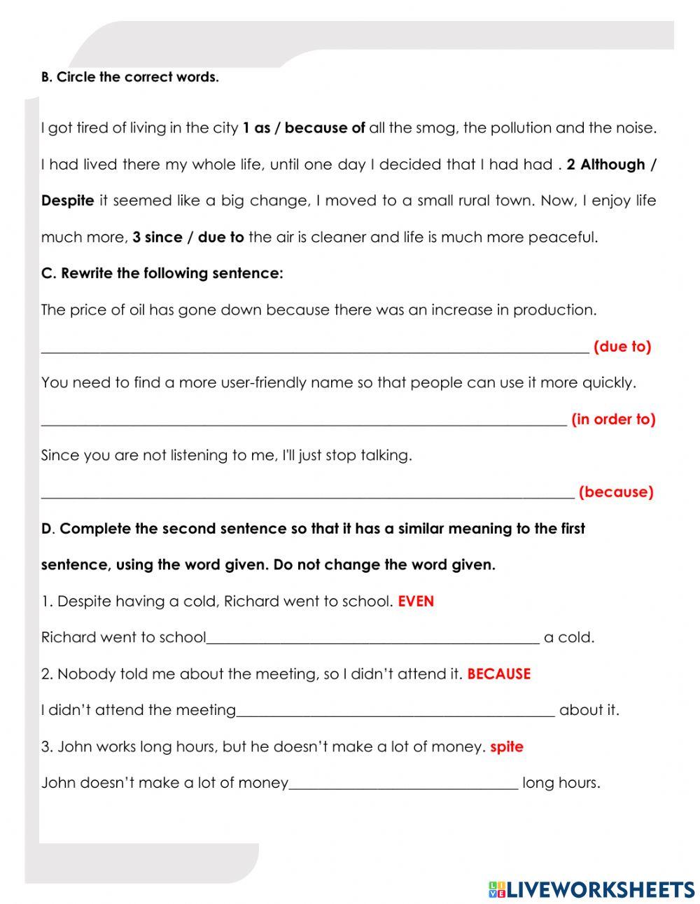 G11 Module Four Grammar 