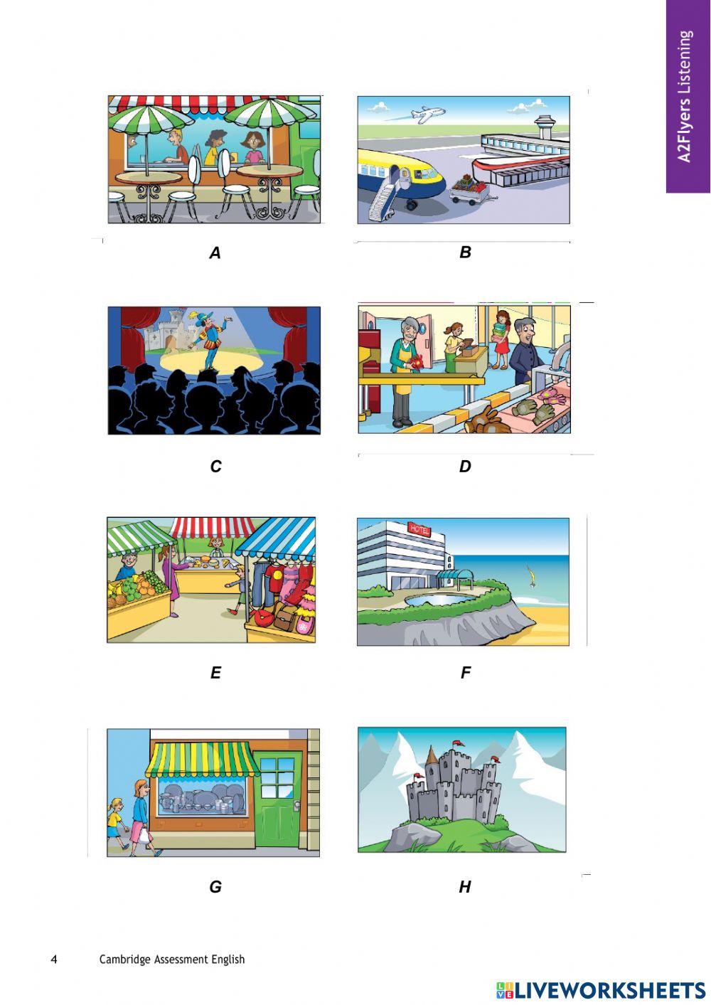 A2 listening test 6771264 le ngon live worksheets