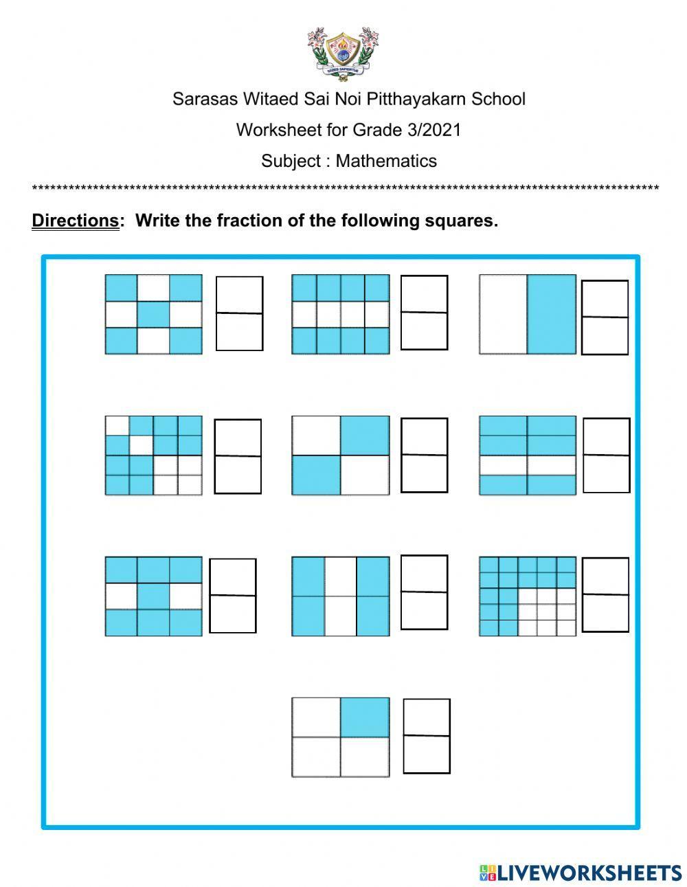 Identifying Fraction