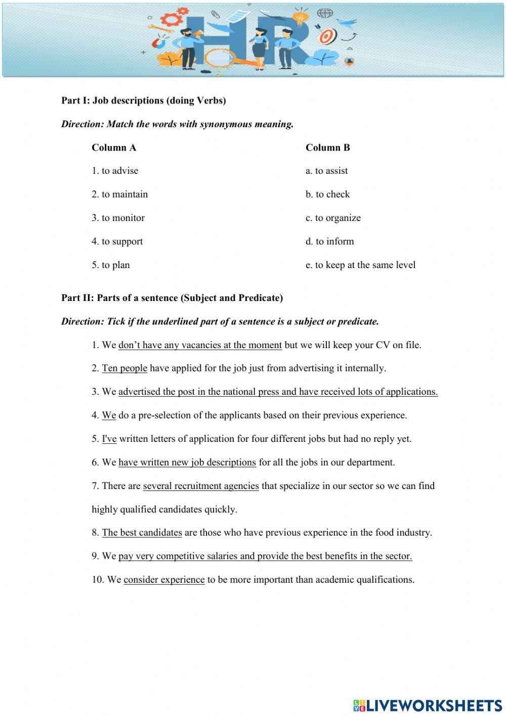 HR Intermediate MIDTERM test
