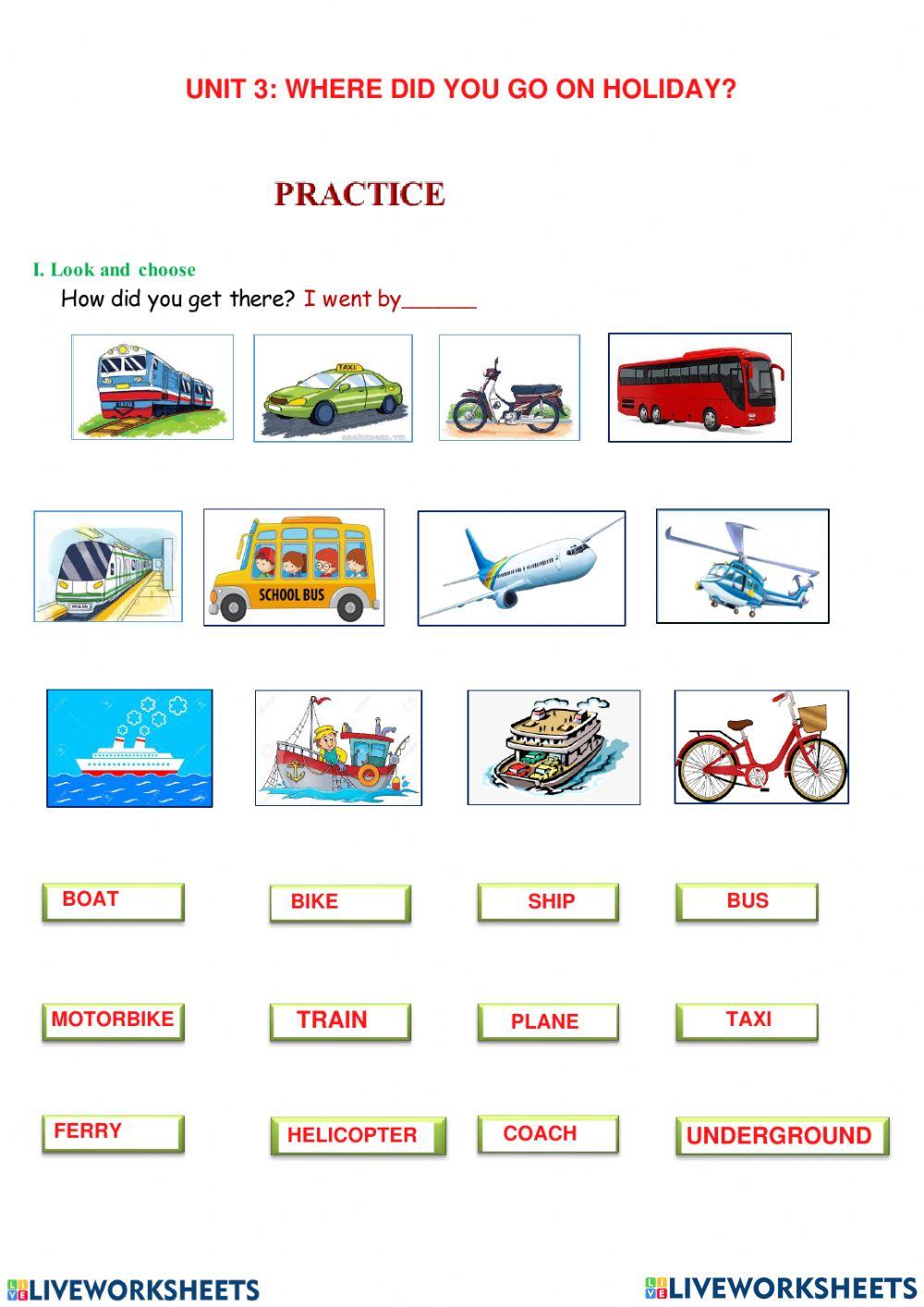 Where did you go on holiday?