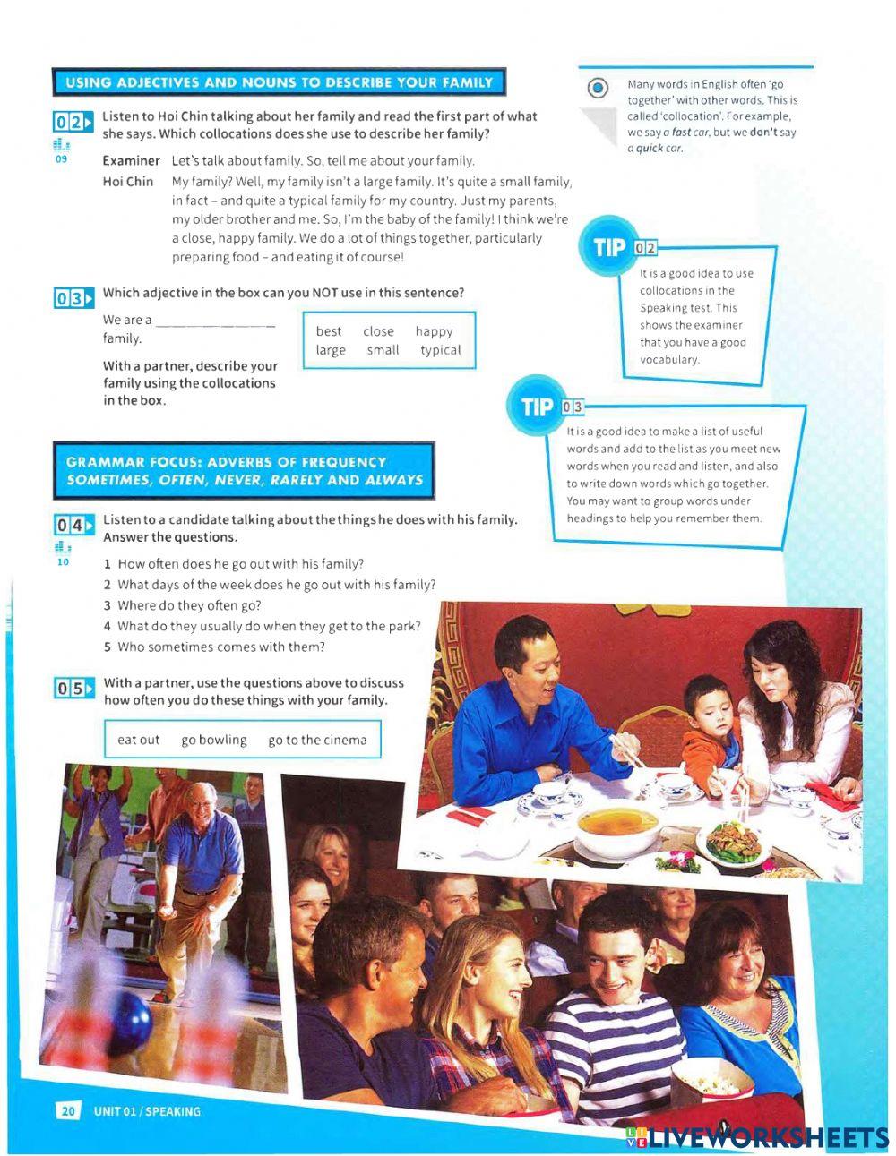 Mindset For IELTS 1-U1-SPEAKING Mindset For IELTS 1-U1-SPEAKING