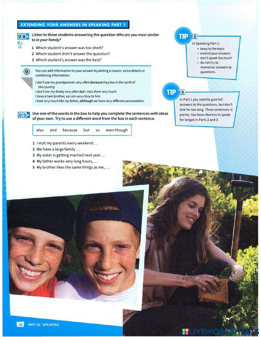 Mindset For IELTS 1-U1-SPEAKING Mindset For IELTS 1-U1-SPEAKING