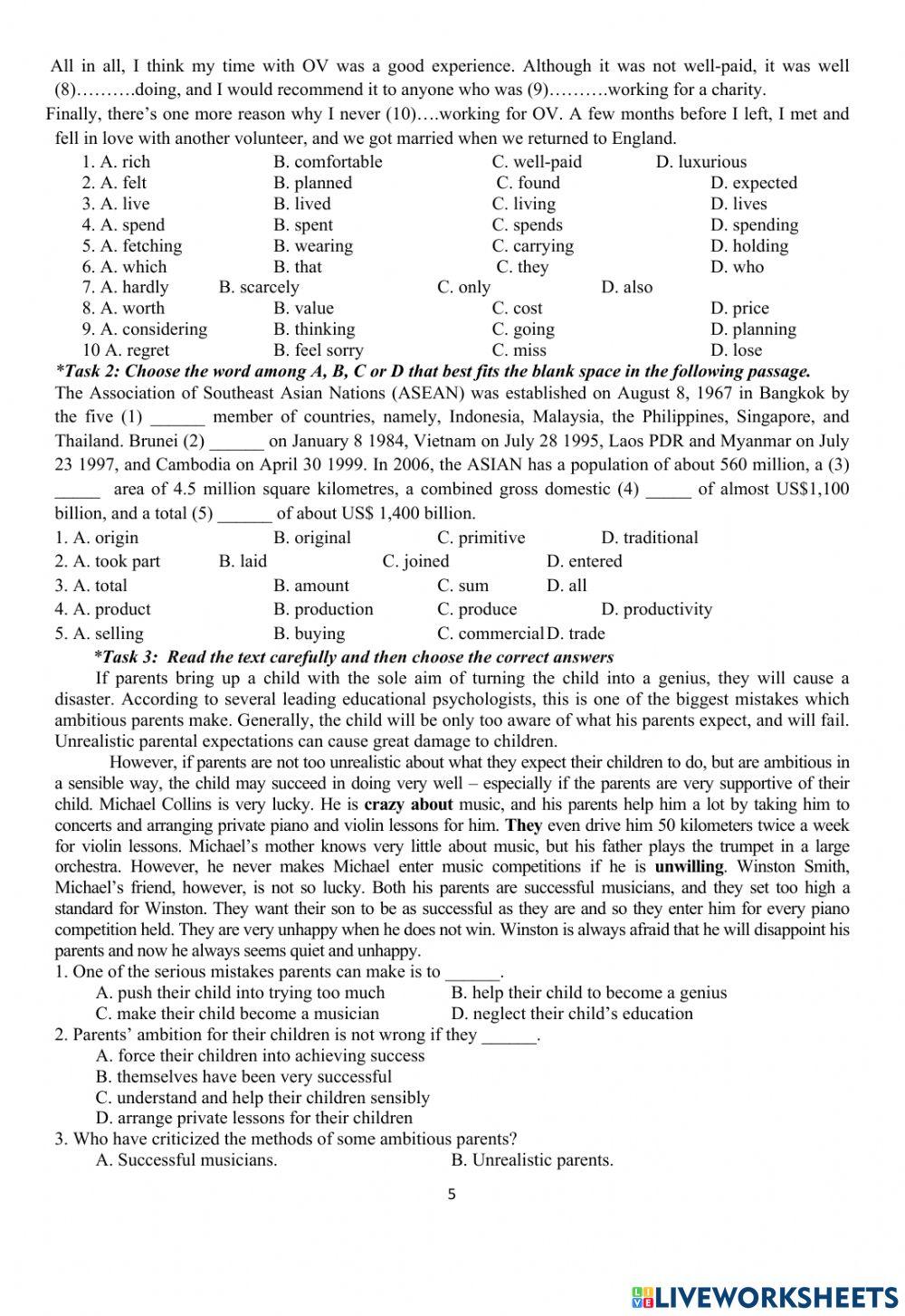 Đề cương  học kỳ i - tiếng anh 11