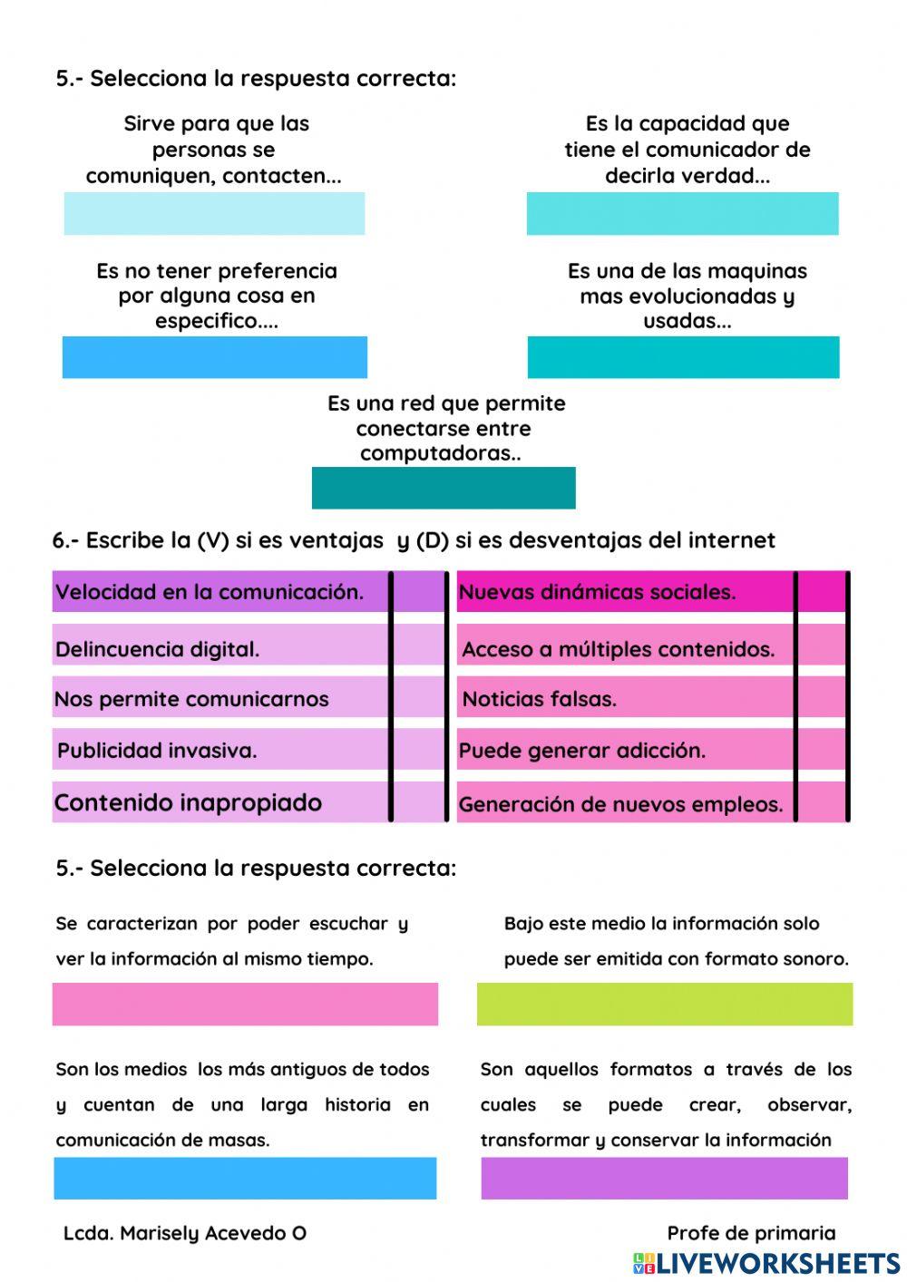 Los medios de comunicación en nuestra comunidad