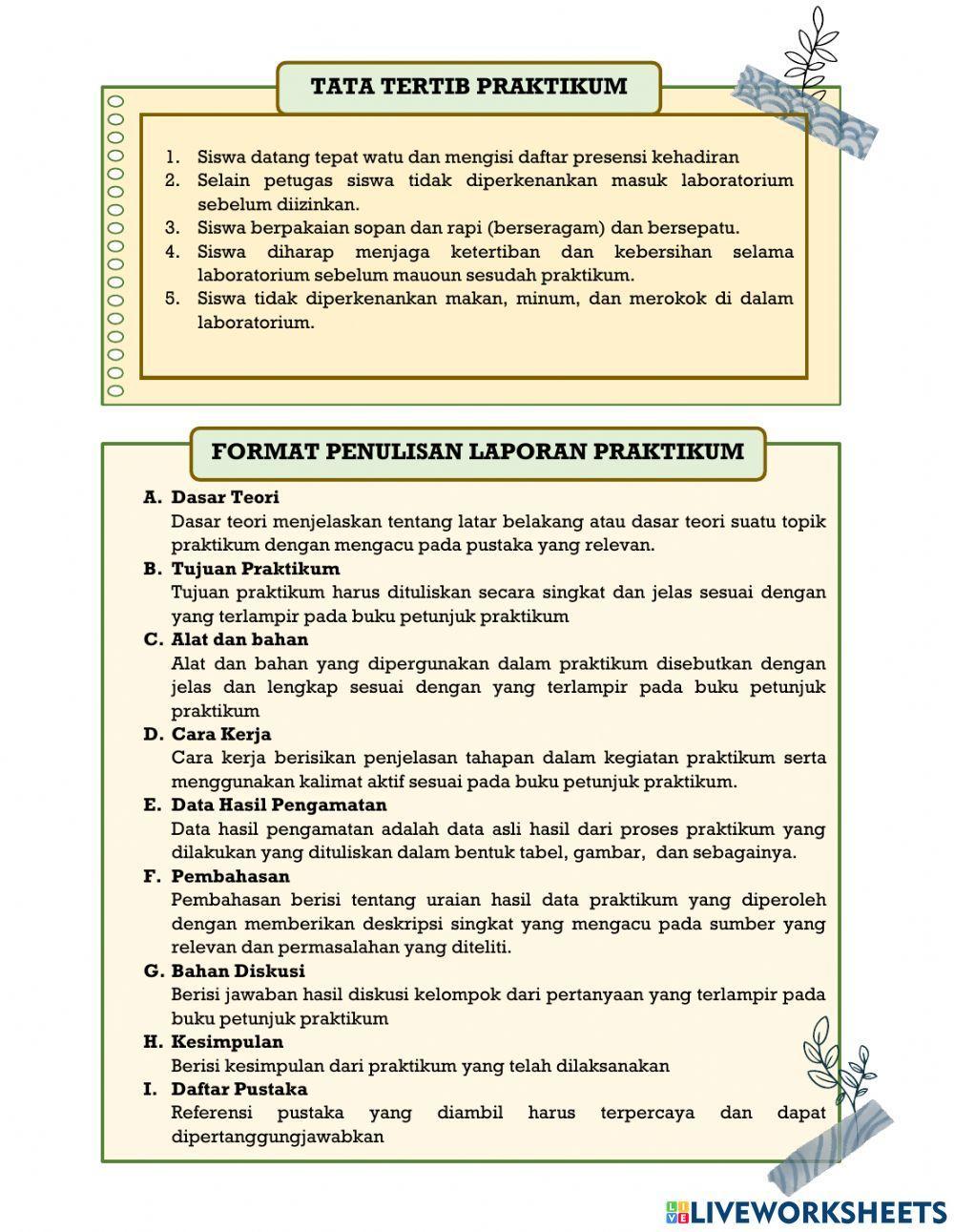 Petunjuk Praktikum Reproduksi Tumbuhan