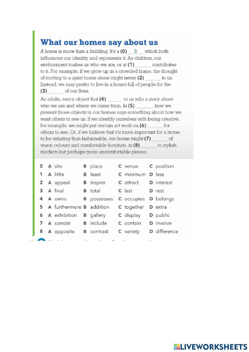 FCE Use of English Listening
