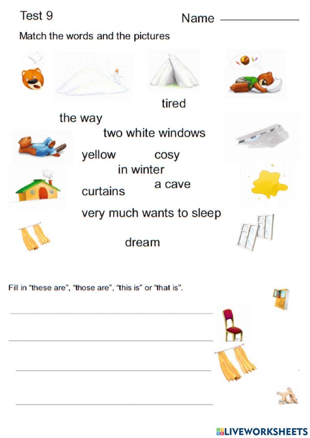 Clumsy. Test 9. Dreams