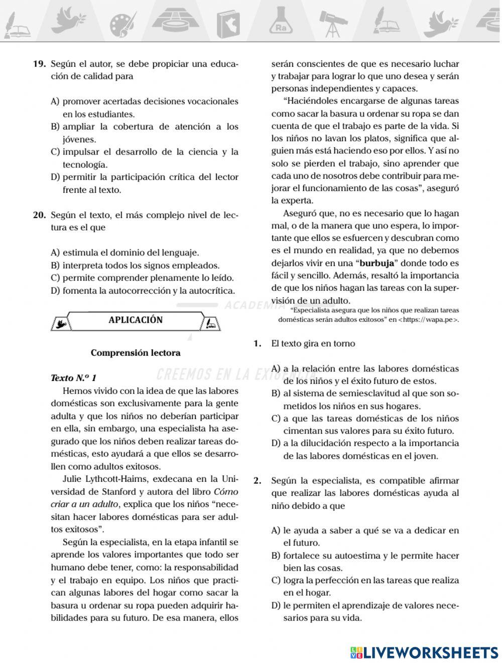 Preguntas de inferencia