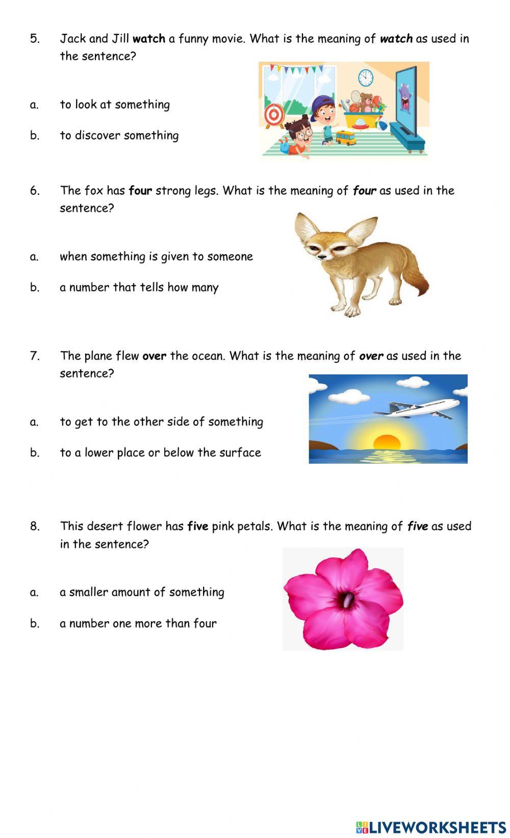 Context Clues-Word Meaning