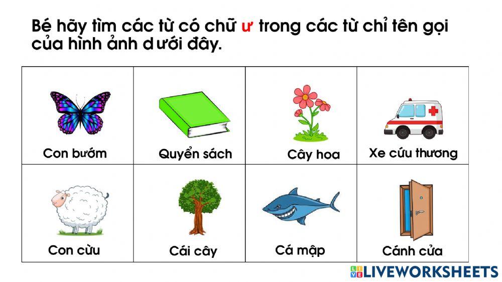 Chữ u, ư
