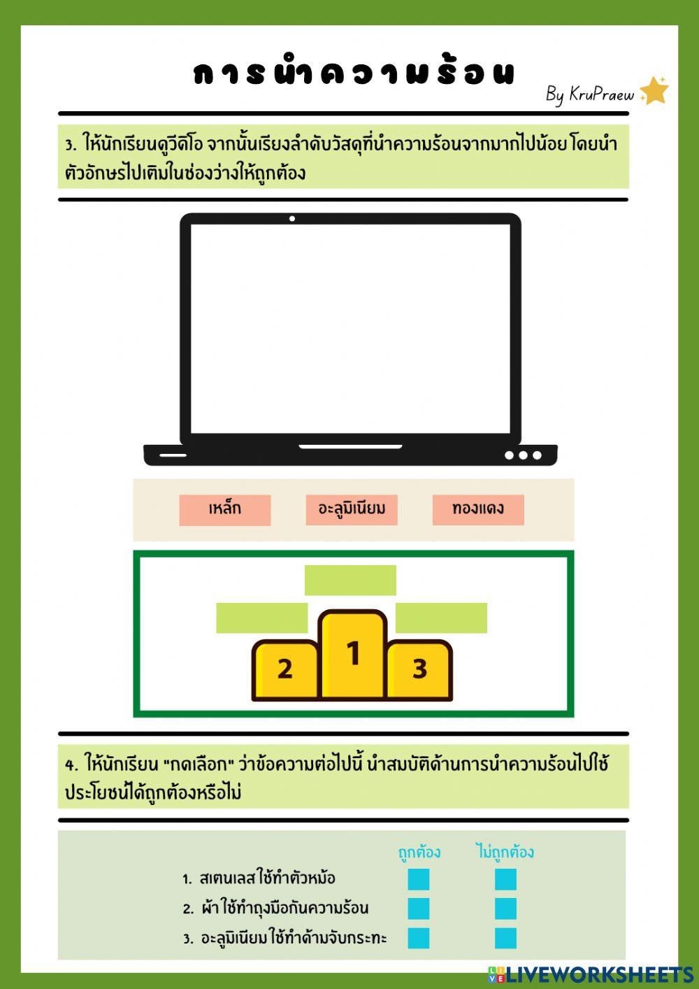 การนำความร้อนของวัสดุ