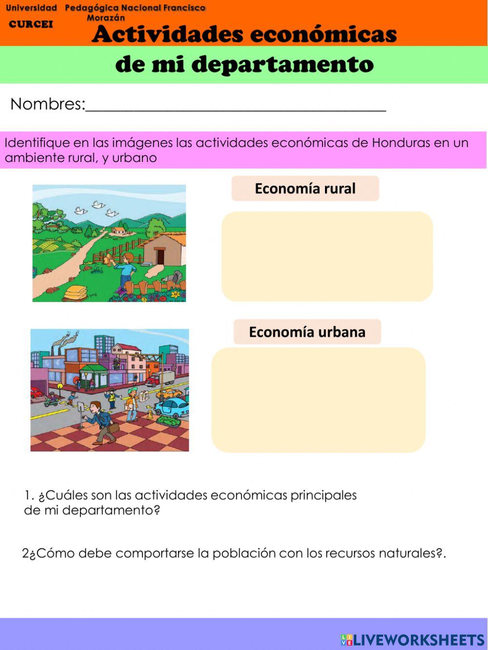 Actividades economicas