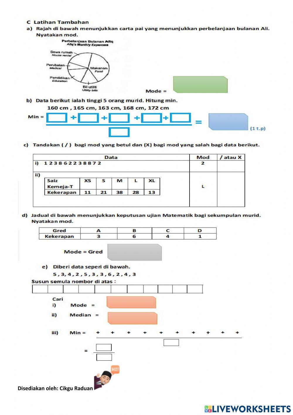 T2b12sukatan kecenderungan memusat