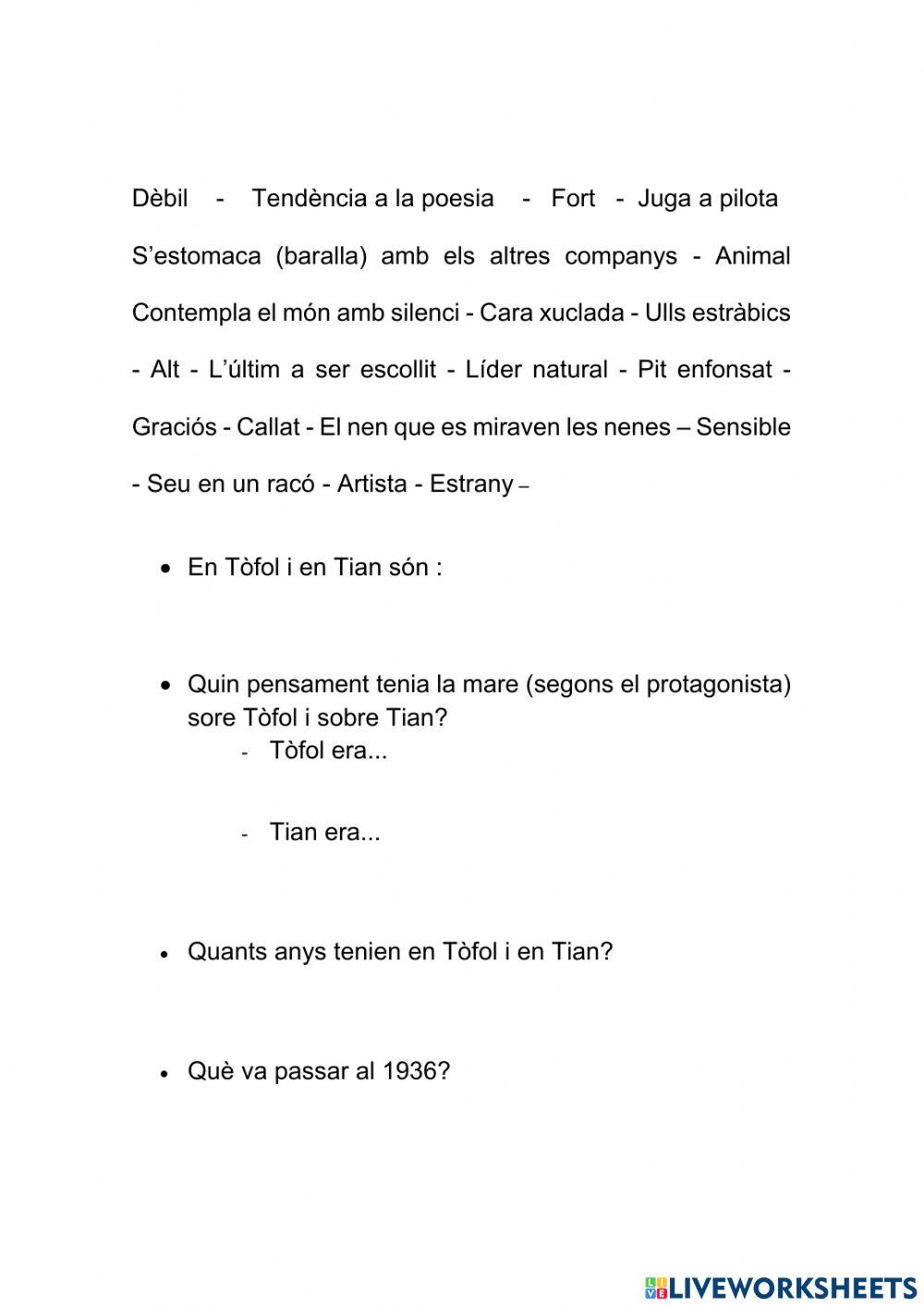 ARA QUE ESTEM JUNTS: CAPÍTOL 1