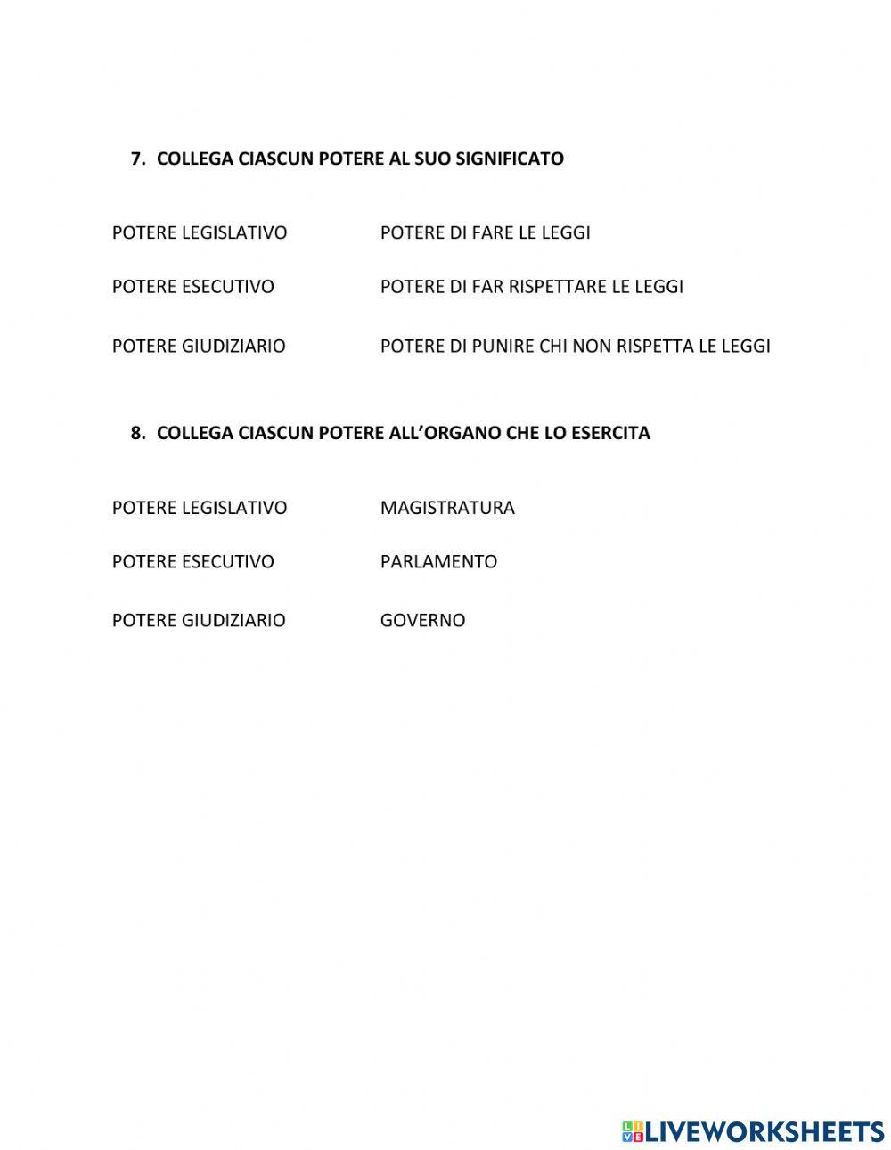 La Repubblica Italiana e il suo ordinamento