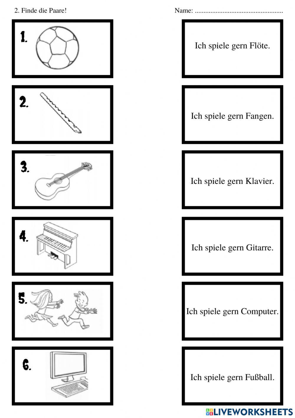 Hobbys - Hallo Anna 2. Lektion 2.