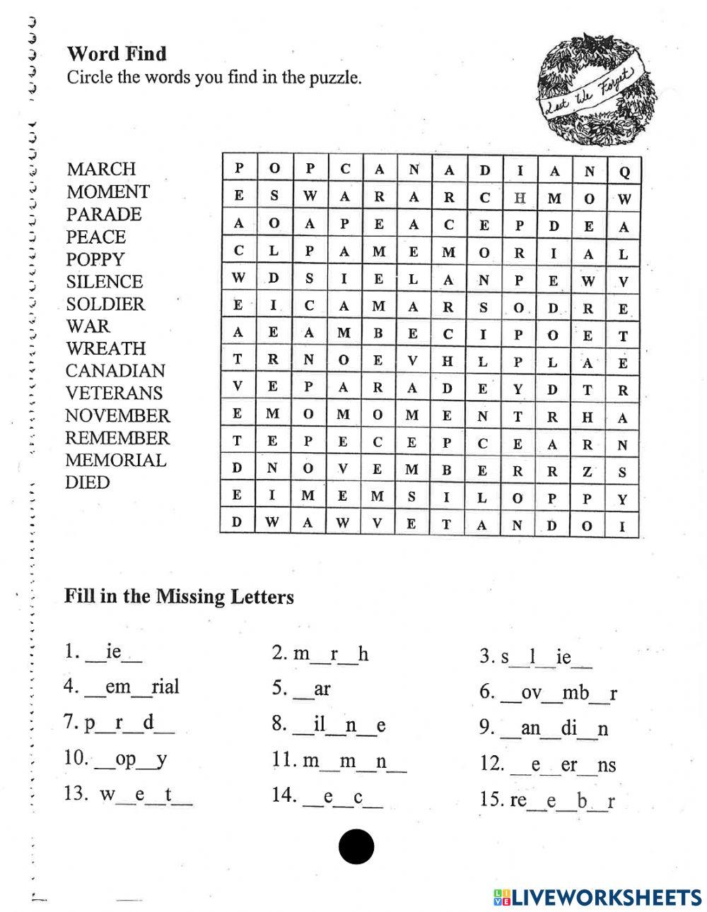 Remembrance Day in Canada