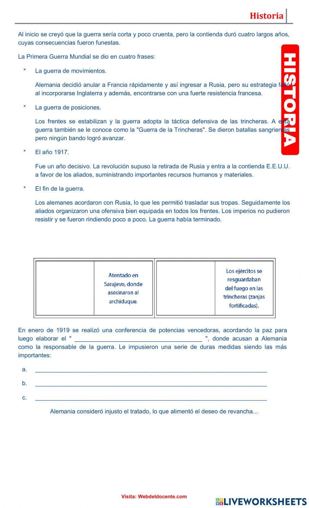 Primera Guerra Mundial