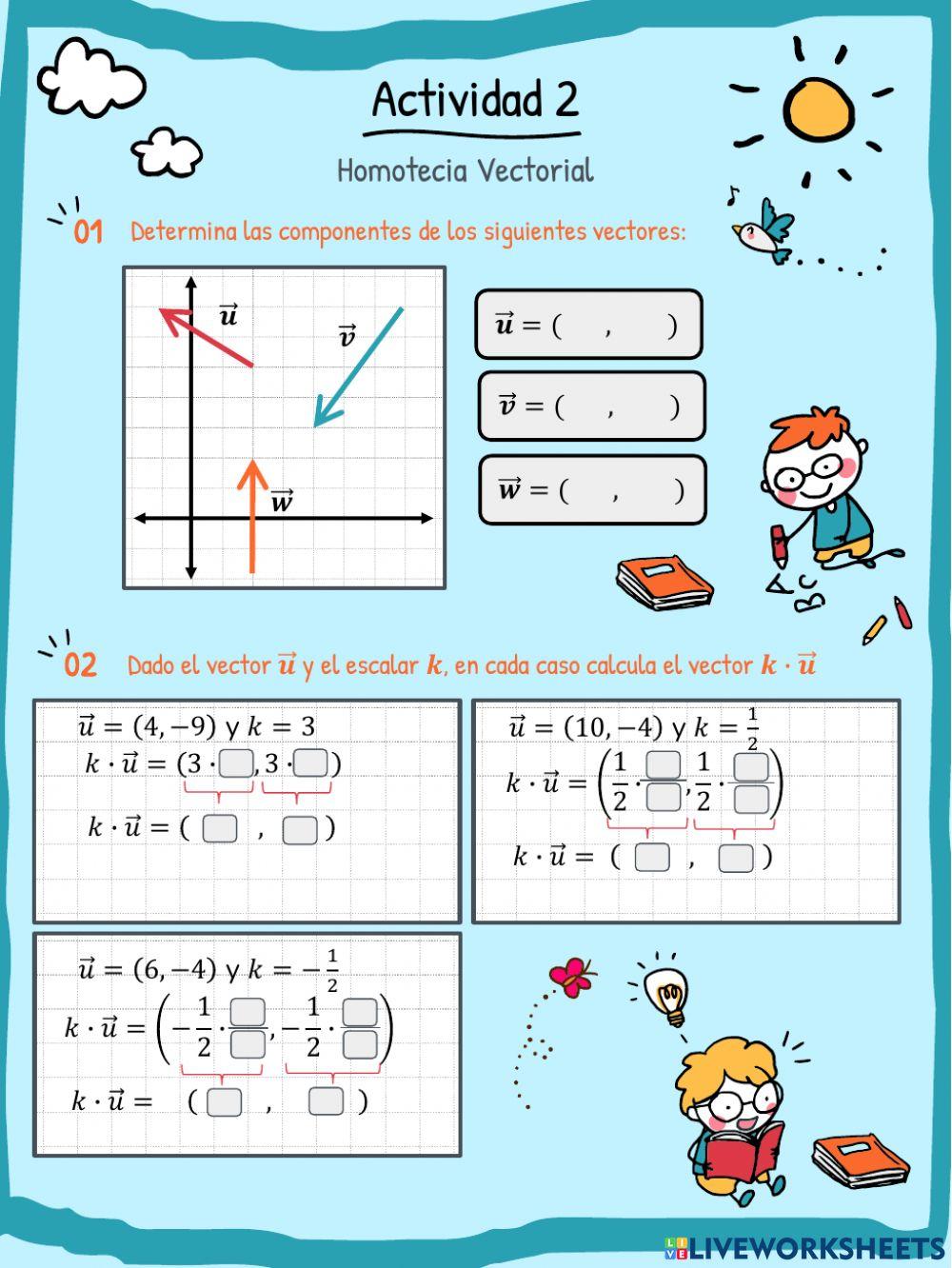 Actividad 2 - Homotecia vectorial