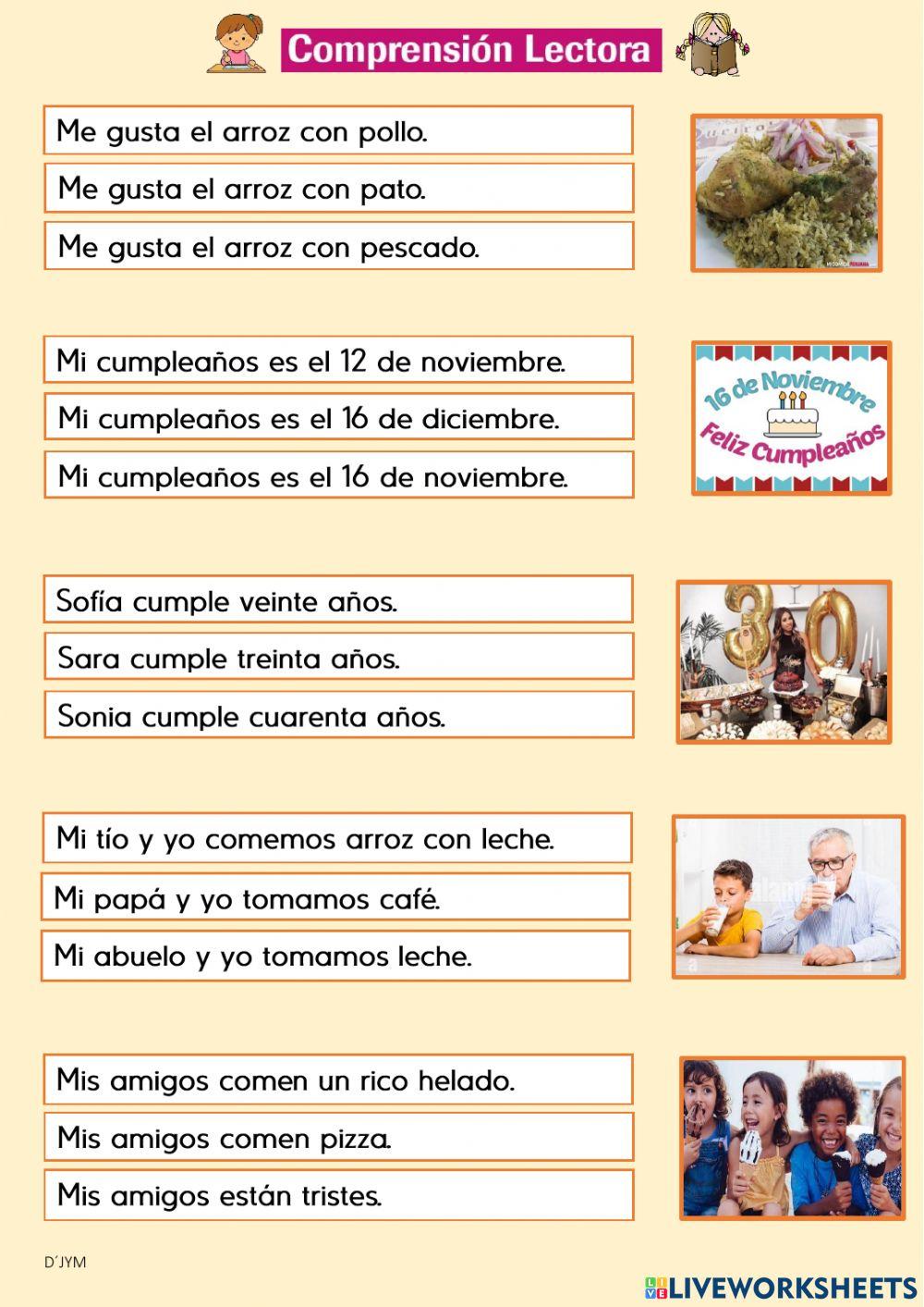 Comprensión lectora