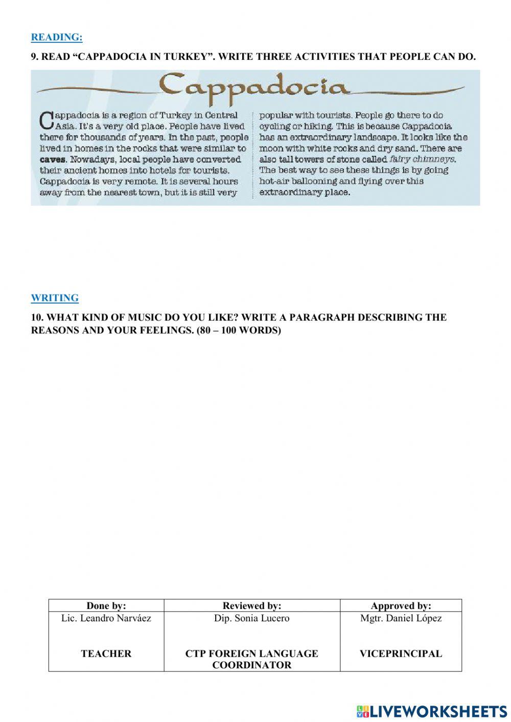 2do BGU QUIZ PARCIAL 1 OPTION 2