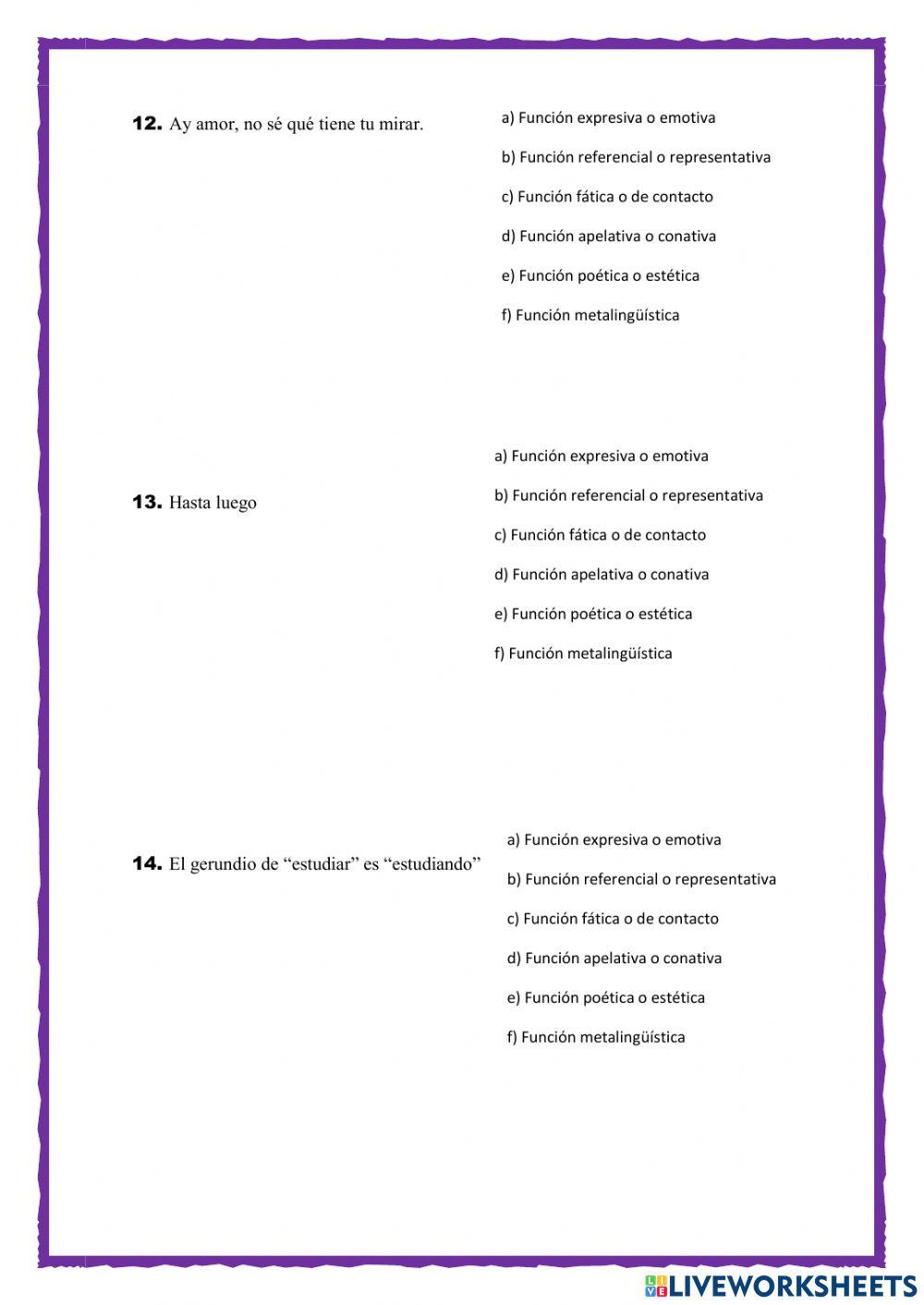 Funciones del lenguaje