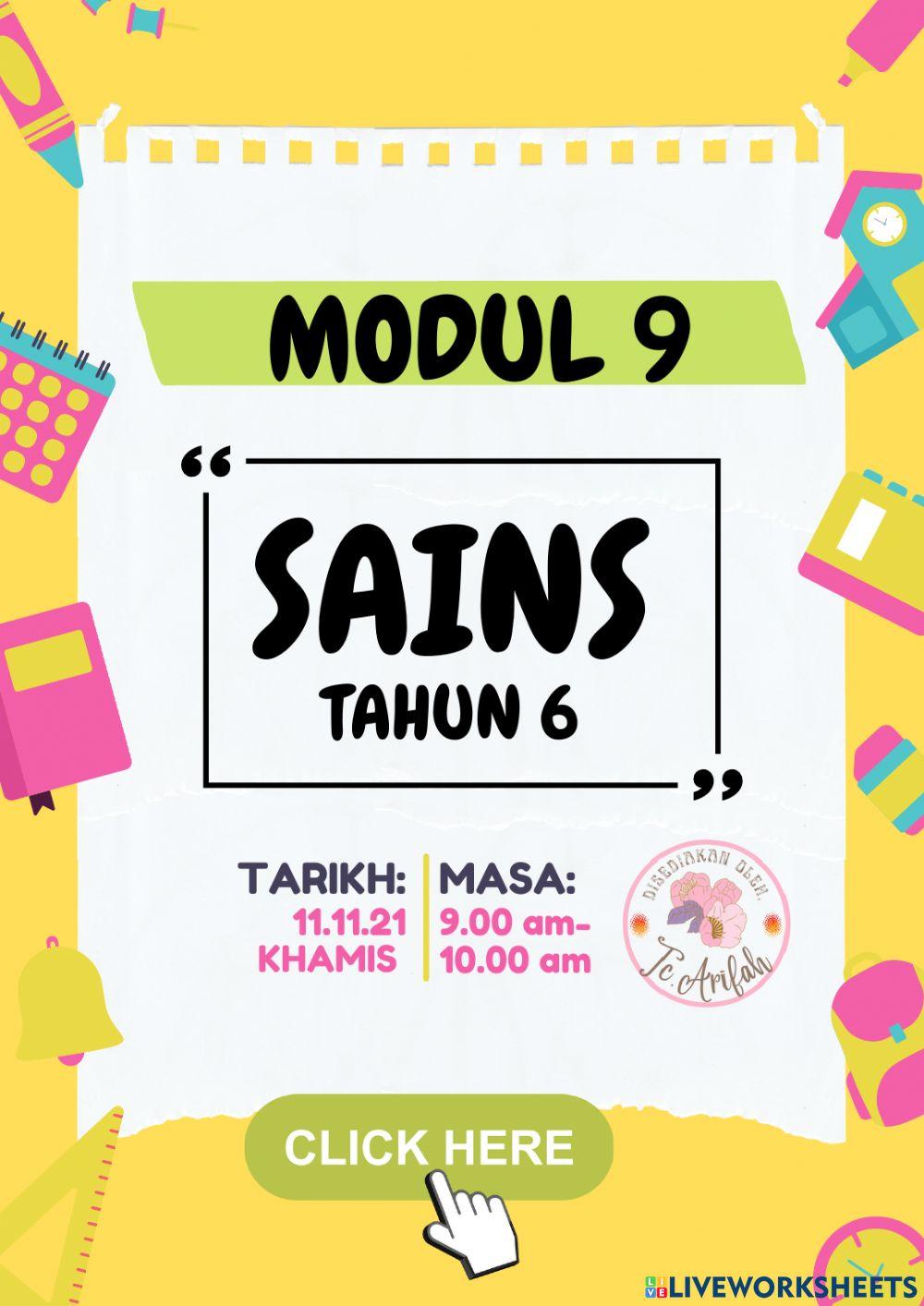 Sains modul 9