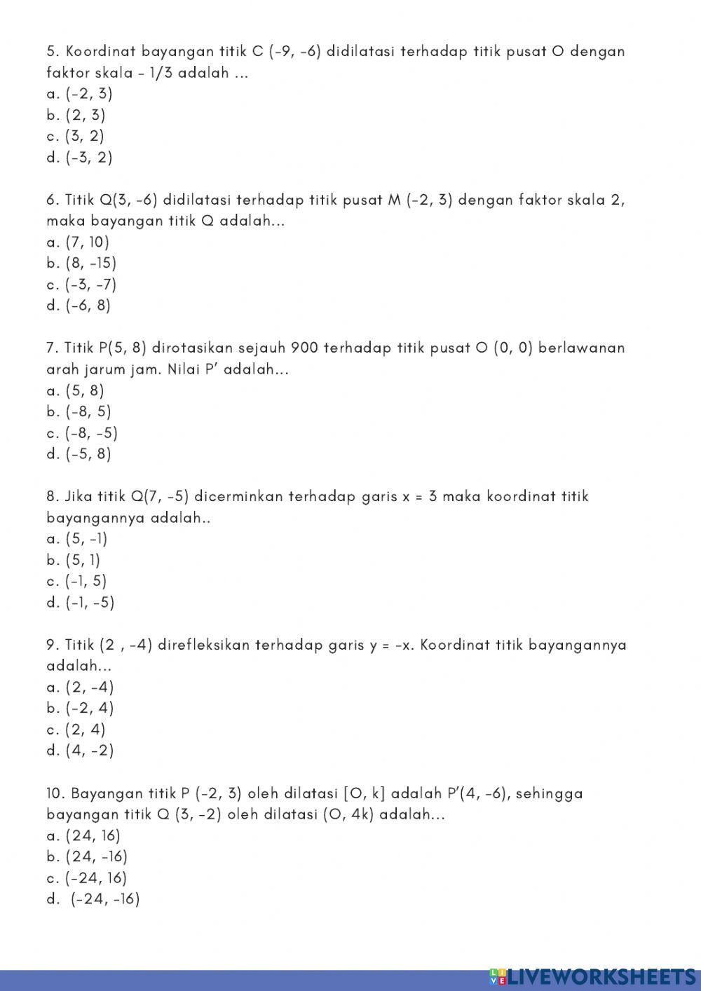 Ulangan Harian Bab 3