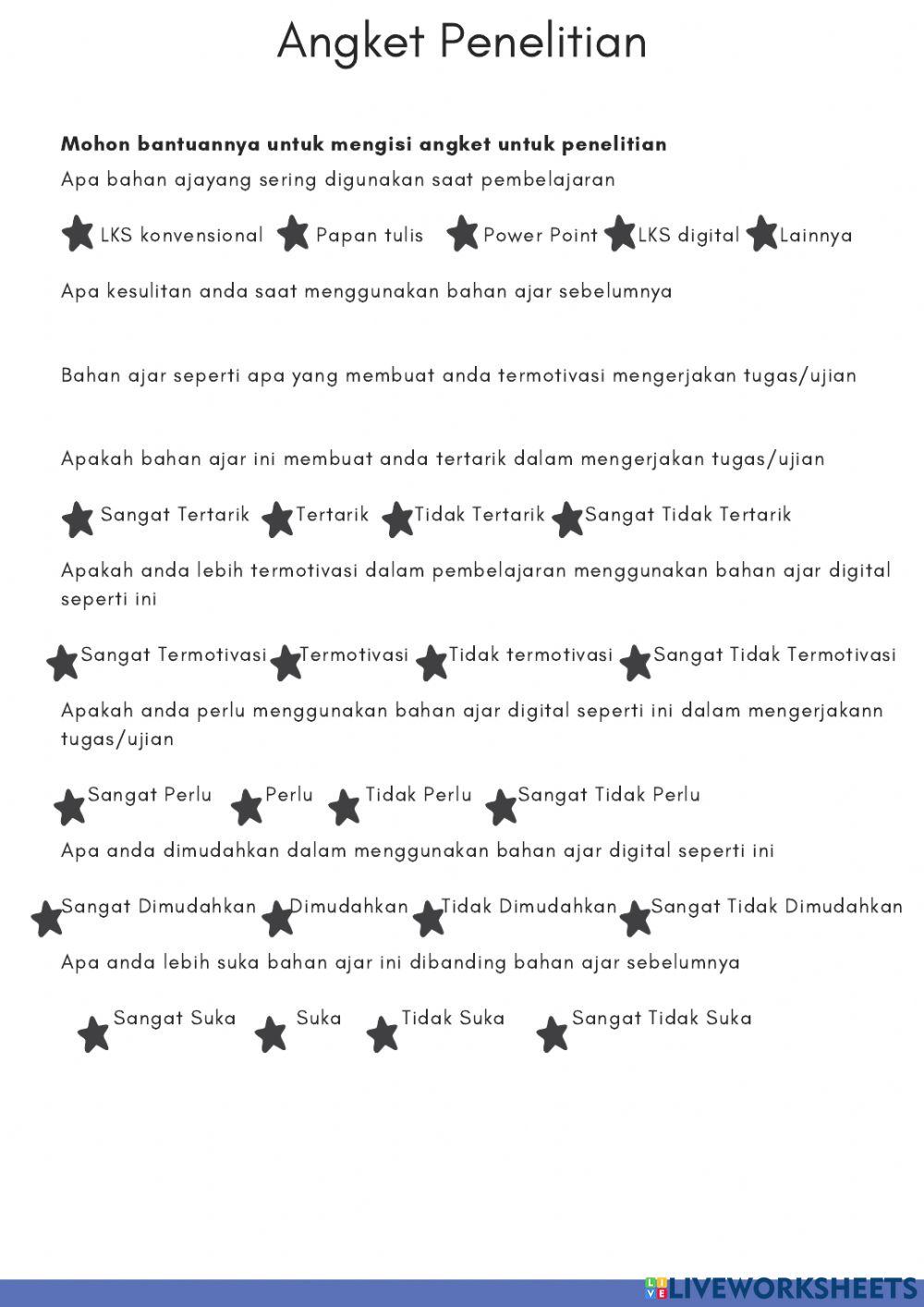 Ulangan Harian Bab 3