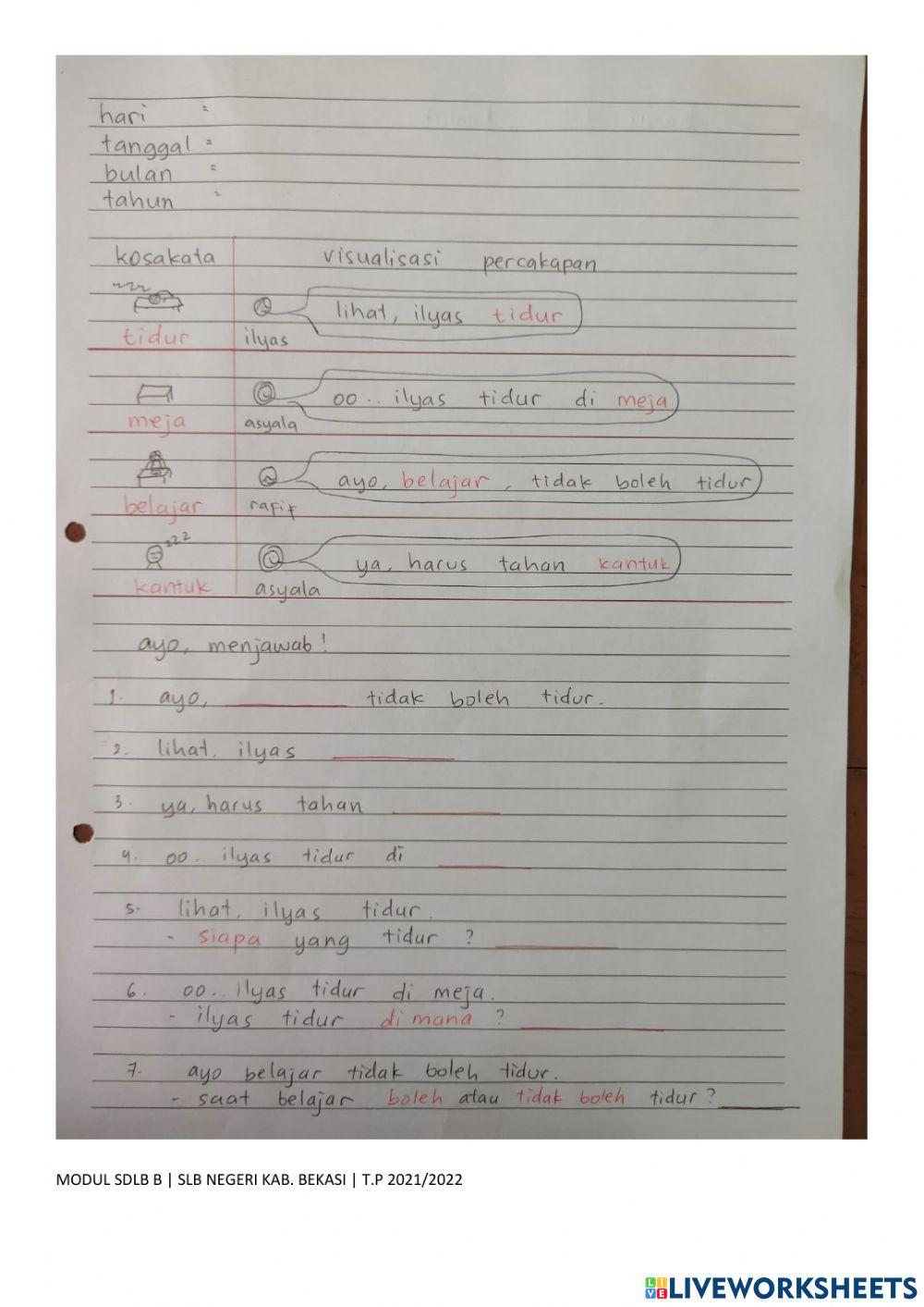 Kamis, 11 November 2021