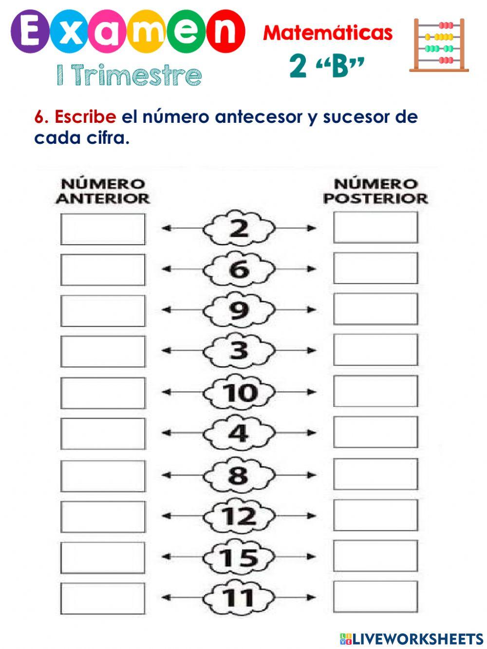 Examen matematicas adecuacion b